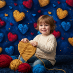 Oil Love Print Bkgd Cloth