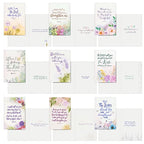 36pxs Watercolor Religious Condolence Cards