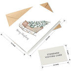 24pxs Hadley Flower Blank Cards